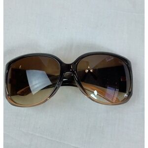 Diamond Italy Design Sunglasses Oversized Brown Womens Rhinestones